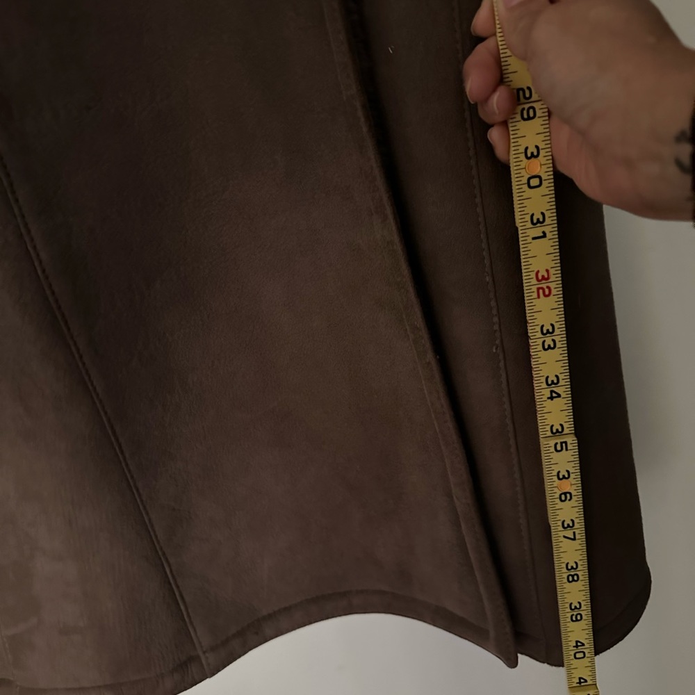 Brown long coat small - Picture 7 of 9